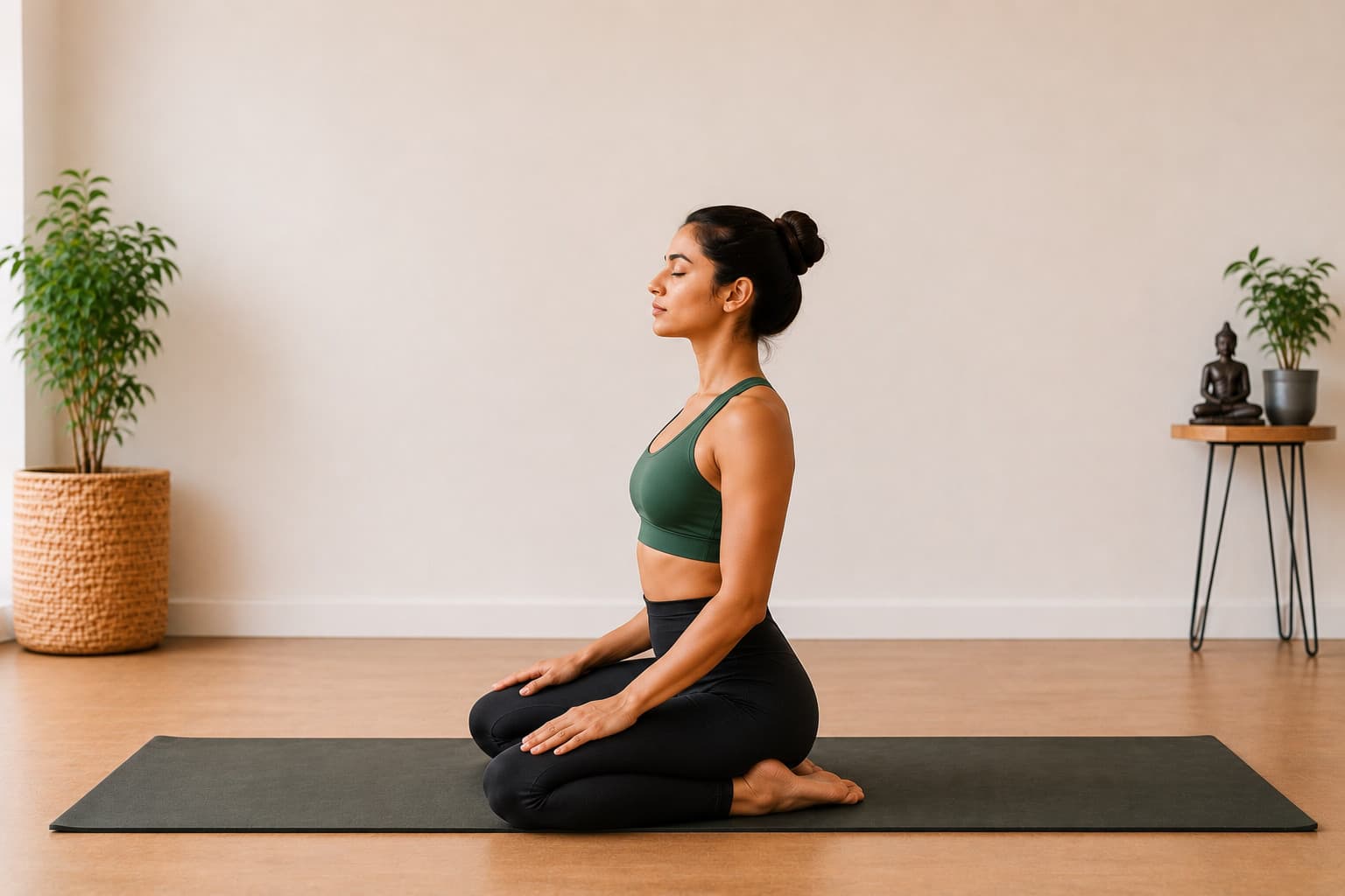 Saddle Pose